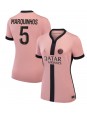 Billige Paris Saint-Germain Marquinhos #5 Tredjedrakt Dame 2024-25 Kortermet